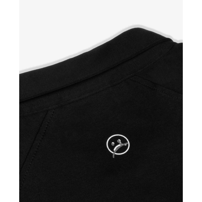 Áo polo sadboiz lowkey black