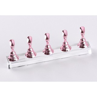 Set Đế Tập Móng Nam Châm 5 Chân – Giá Đỡ Trưng Bày Nail Tip Đính Đá Cao Cấp