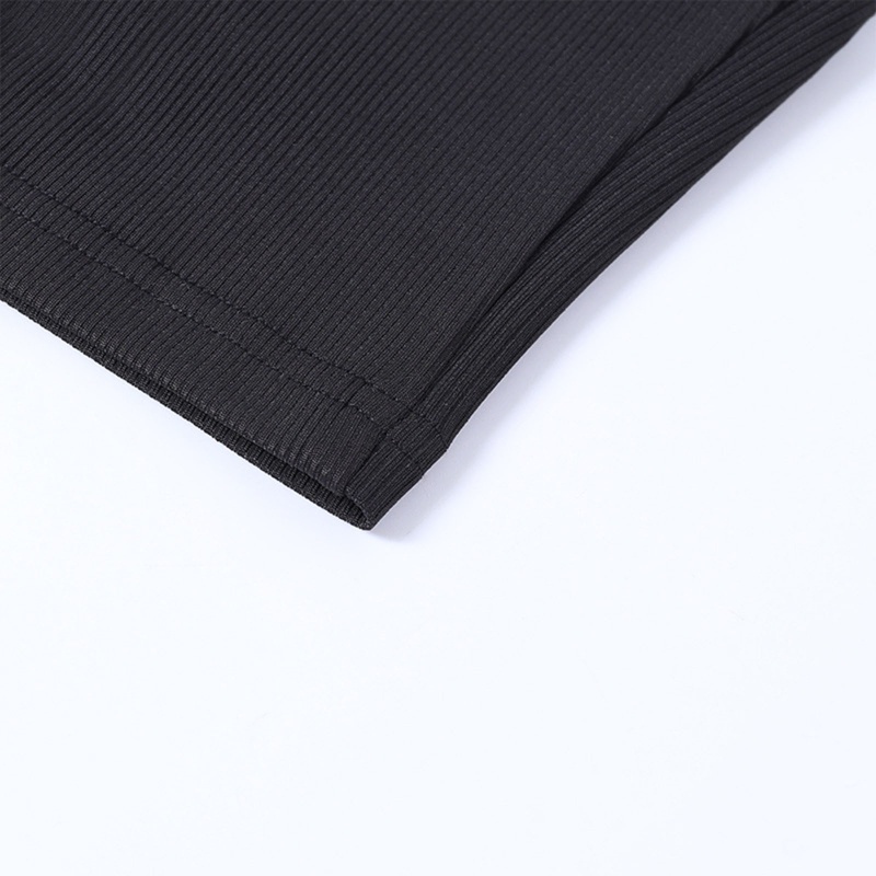 Áo Croptop Hai Dây Cổ Chữ U Gợi Cảm Cho Nữ