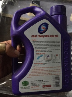 Chất thông cống và WC siêu tốc chai lớn 1,6l