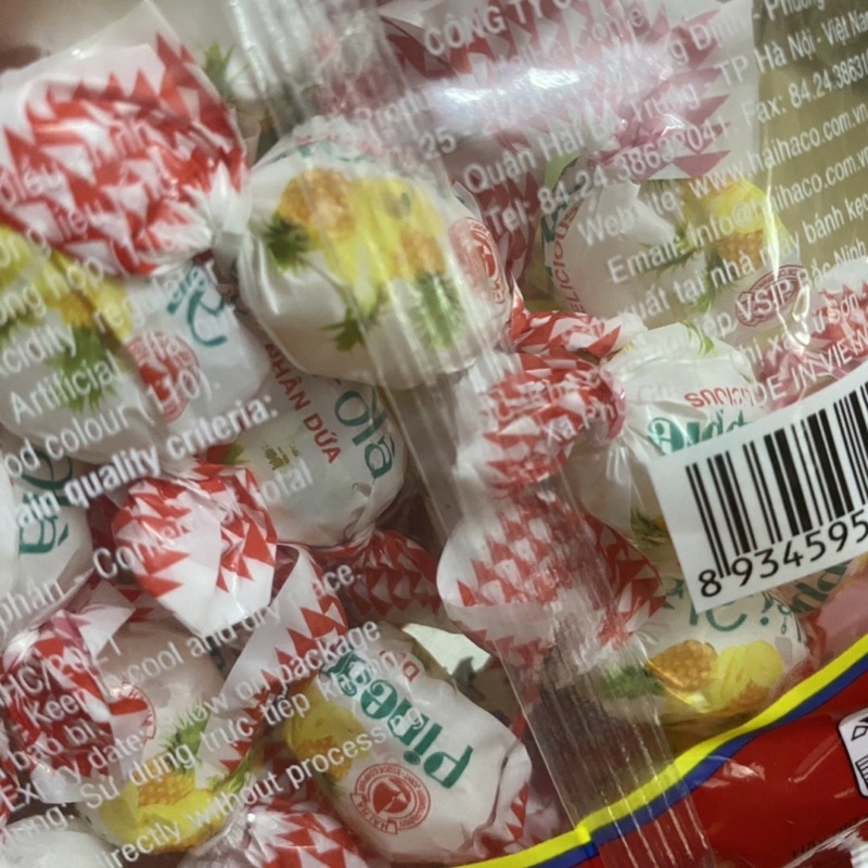 Túi Kẹo Ngậm Viên Cứng Hải Hà