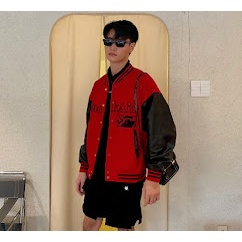 HÀNG SẴN & HÌNH THẬT - Áo khoác bóng chày - Áo khoác varsity BlackAir - Made Extreme - unisex cho cả nam và nữ - The Mei