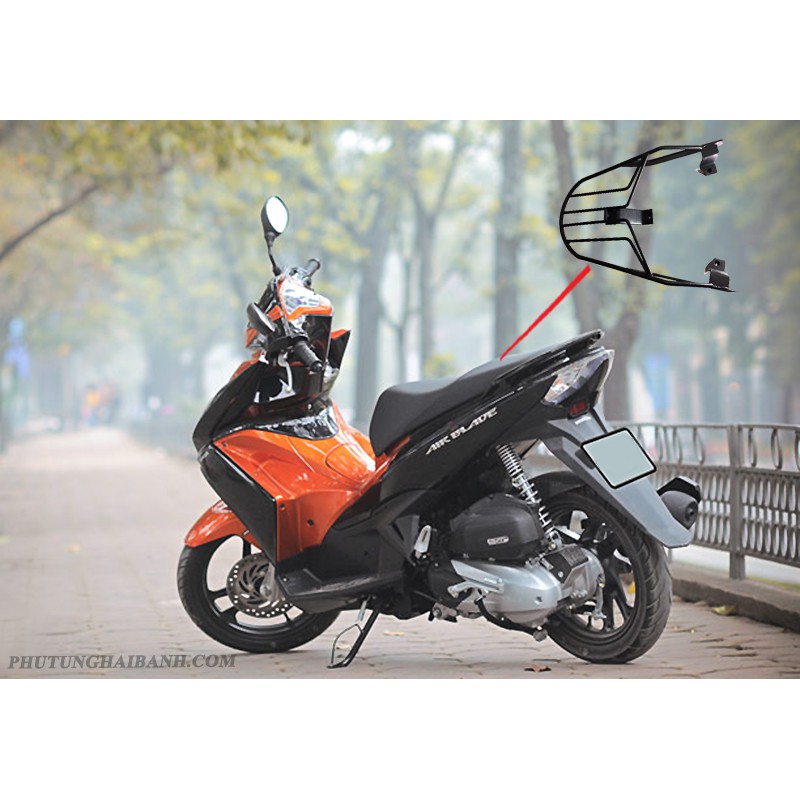 Baga phượt sau GIVI cho AirBlade 2013-2014-2015-2016-2017