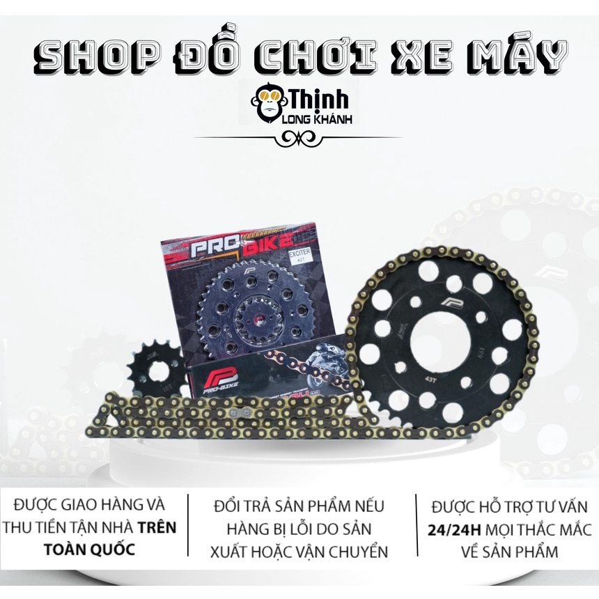 Nhông sên dĩa Pro-Bike chính hãng