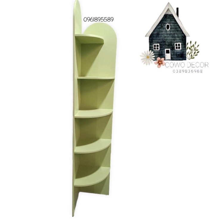 Kệ góc bo cạnh 160x30x30 #COWODECOR
