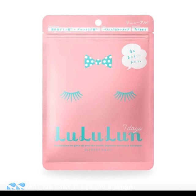 Mặt nạ giấy Lululun
