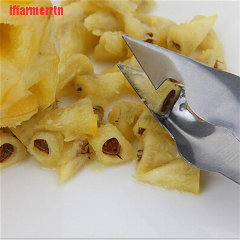 Dụng cụ kẹp lấy lõi mắt dứa bằng thép không gỉ