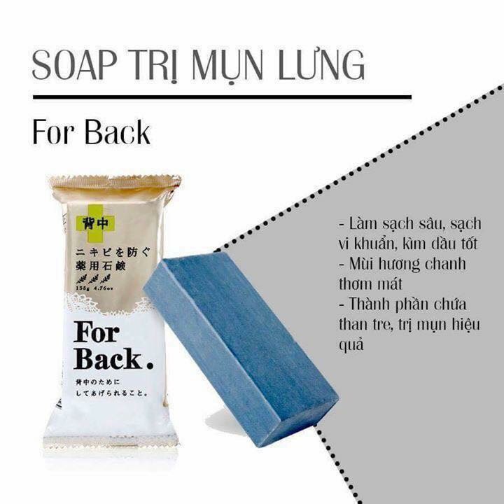 XÀ PHÒNG HỖ TRỢ MỤN LƯNG FOR BACK CỦA NHẬT