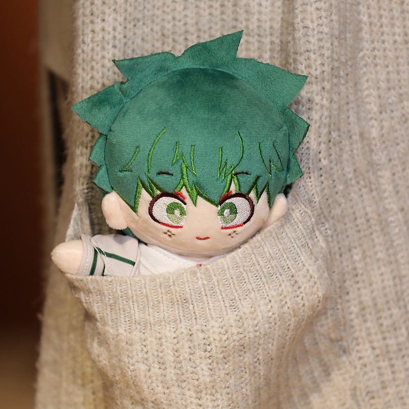 Có thể cởi quần áo raMy Hero Academia Cho Bé Gối Nhồi Bông Hình Nhân Vật Hoạt Hình Bakugou Katsuki Todoroki Shoto Midoriya Izuku Bolster 20cm