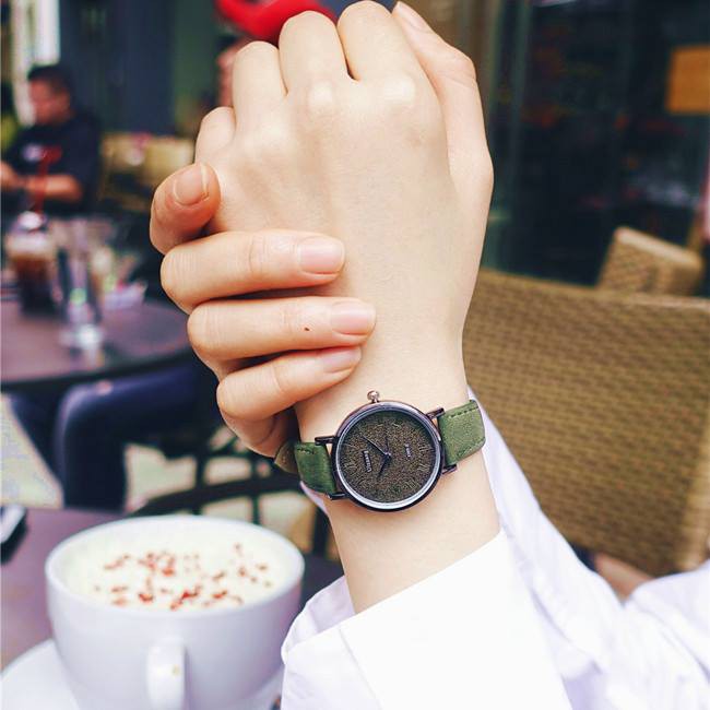 Đồng Hồ Nữ LARRY Giá Rẻ Dây Da Lộn Siêu Đẹp - Unipro Watch | WebRaoVat - webraovat.net.vn