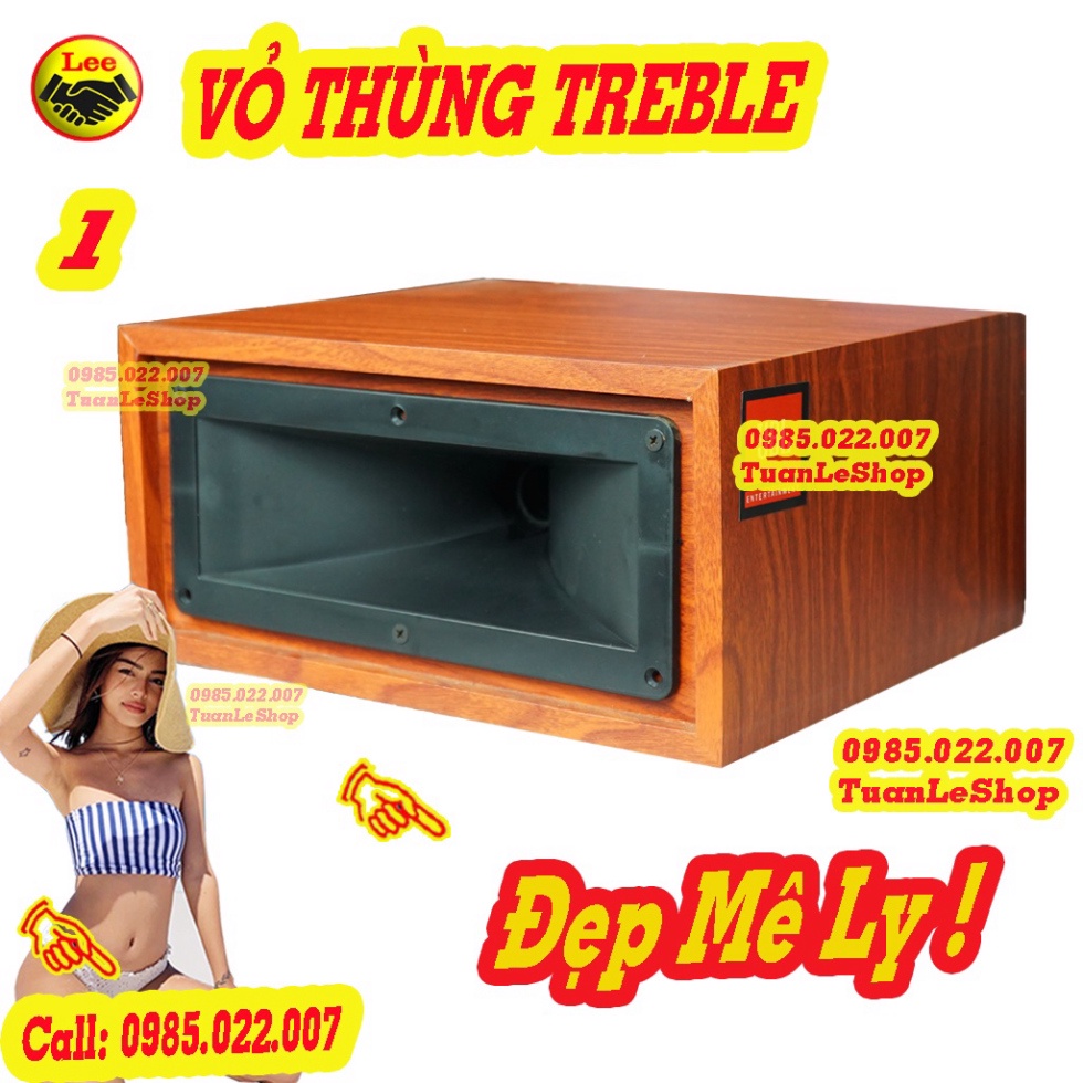 VỎ THÙNG LOA TREBLE 450, TREP 350, TEP 750 – THÙNG LOA TREP RỜI