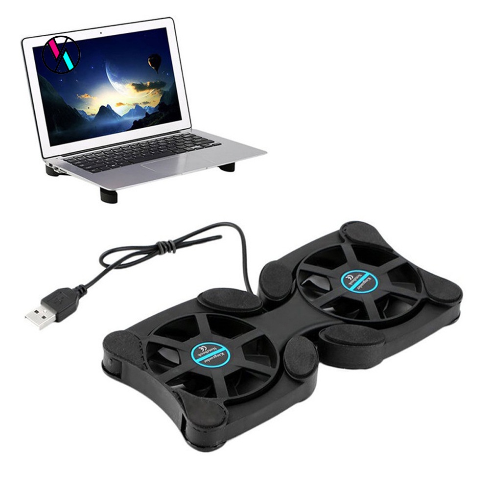 Quạt tản nhiệt USB có thể gấp gọn thông dụng cho laptop