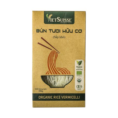 Bún tươi hữu cơ sấy khô Vietsuisse 250g