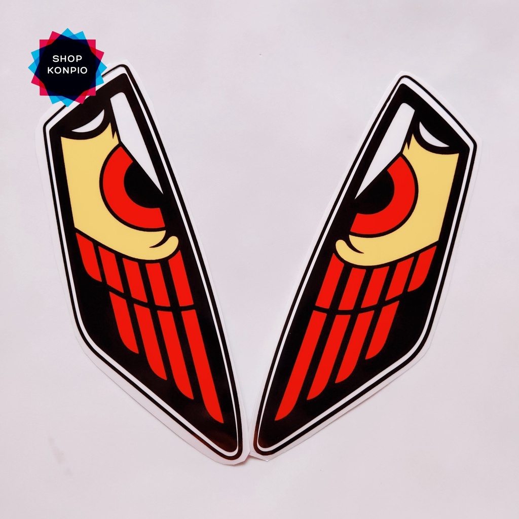 Tem Decal Dán Pha Đèn Vario Đủ Kiểu Hình Ngẫu Nhiên (1 Cặp)