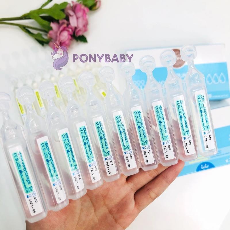 Nước Muối Sinh Lý Gifrer Pháp Cho Trẻ Sơ Sinh Hộp 20 Ống, Giảm Ngạt Mũi Viêm Mũi Vệ Sinh Mũi Họng