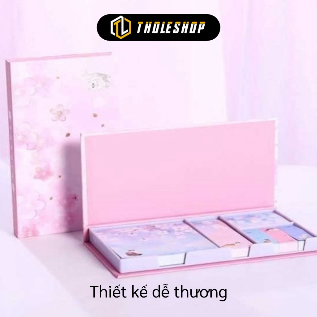 [SGD] Giấy Note - Hộp 6 Tập Giấy Note, Ghi Chú, Đánh Dấu Nhiều Cỡ Kiểu Hàn Quốc 7869