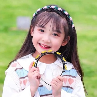 Bờm Tóc Có Kẹp Giữ Tóc Tạo Độ Phồng Cho Bé Gái