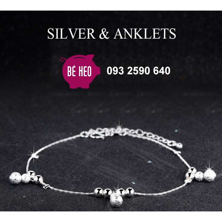 Lắc chân hồ lô xinh mạ bạc | BigBuy360 - bigbuy360.vn