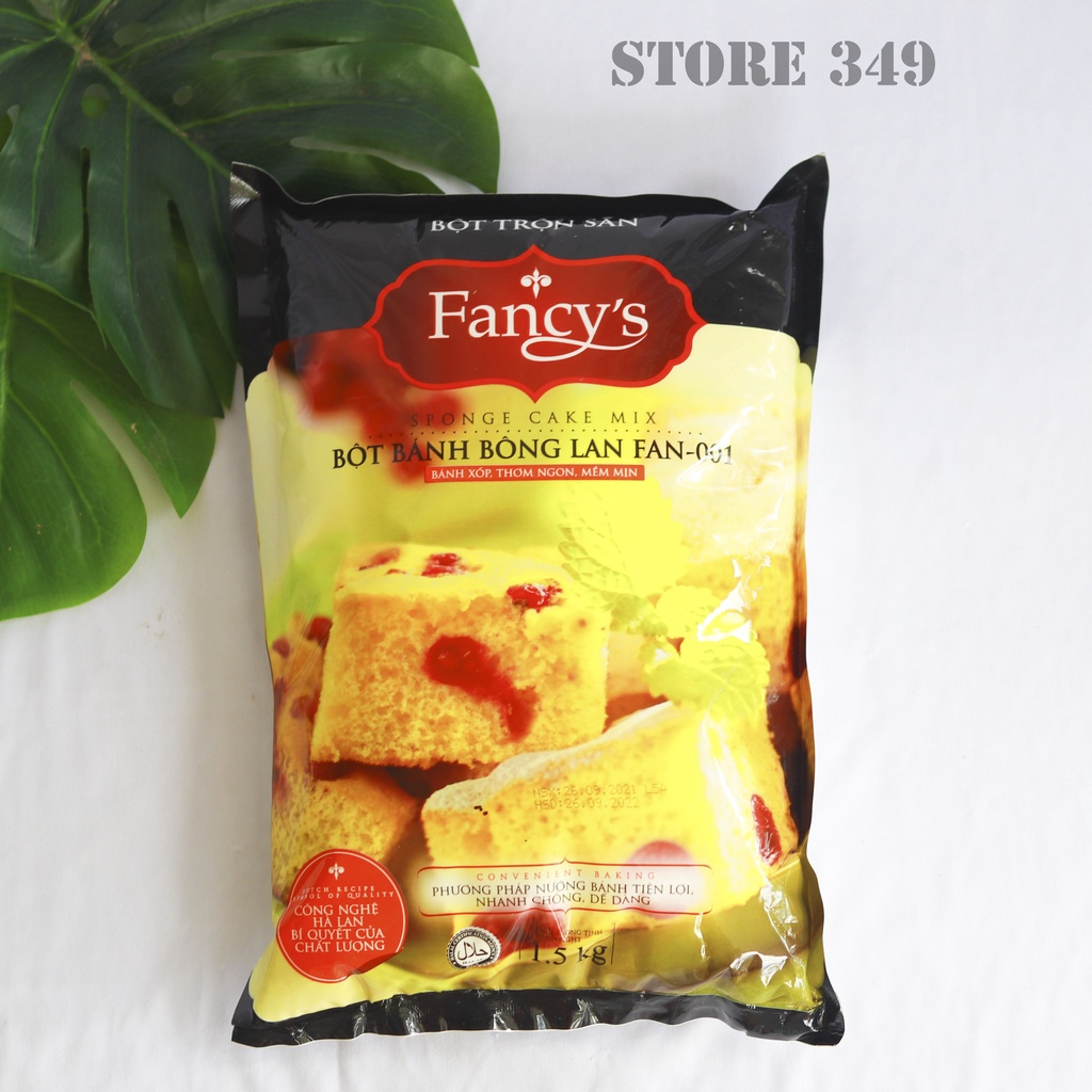 Bột Trộn Sẵn Bánh Bông Lan Ổ Fancy 001