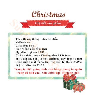 Cây thông trang trí giáng sinh