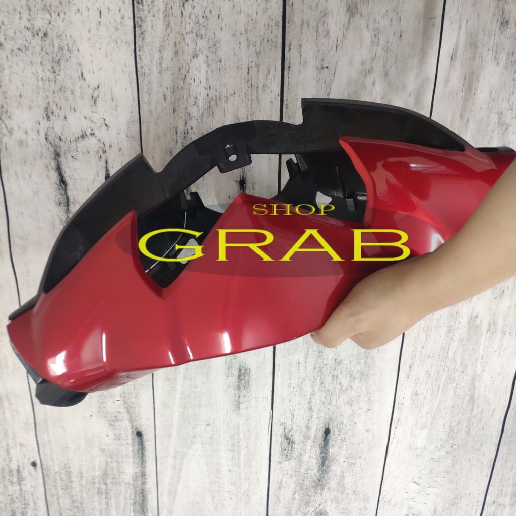 Bộ ốp đầu dành cho xe Wave S110  - RS 110 gồm 3 món : mào , ốp đầu và gáy đen