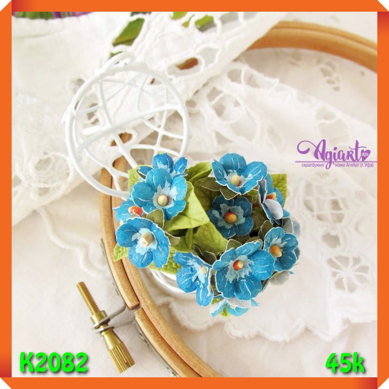 K2082 - Set Khuôn Kim Loại Cắt Hoa 5 Cánh Nhiều Size