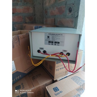 Biếp áp đổi nguồn điện 220v sang 100/110v công suất 2000va bianki ngoài trời cho điều hòa