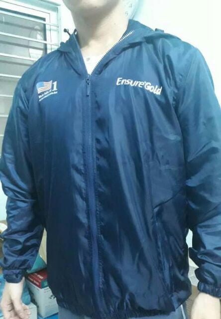 Áo khoác thể thao, áo chống nắng 2 lớp vải dù siêu nhẹ Ensure