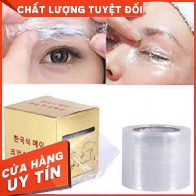 Cuộn băng dính ủ tê mày mí môi có hộp cắt