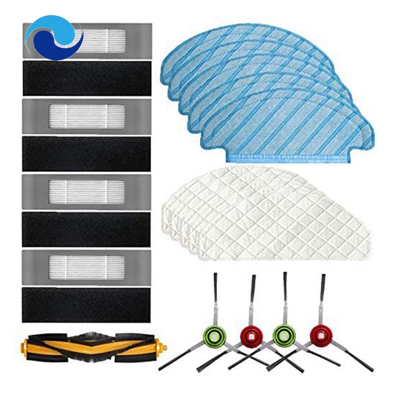 Bộ Phụ Kiện Thay Thế Cho Robot Hút Bụi Ecovacs DEEBOT OZMO T8 AIVI T8MAX