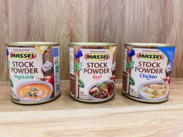 Hạt nêm Massel Stock 168g Úc cho bé từ 12m+