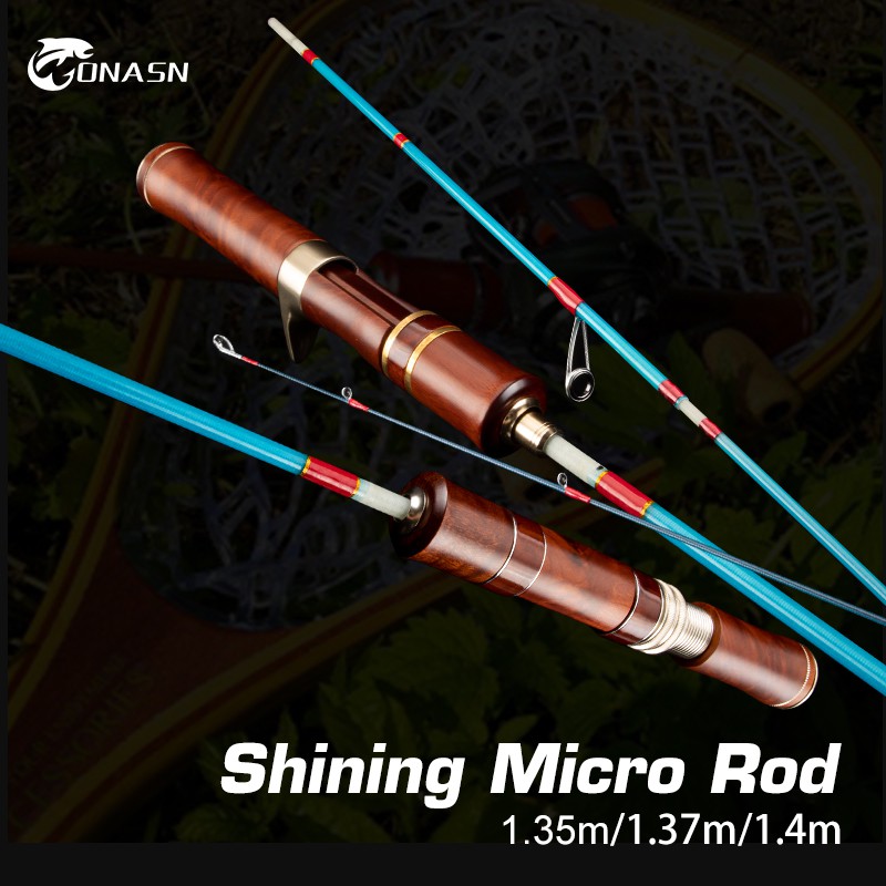 Cần câu cá siêu nhẹ cán gỗ UL 3.5