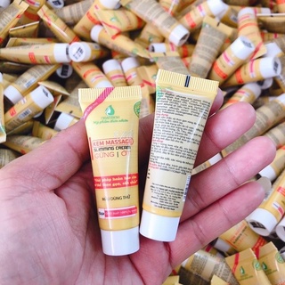 Kem tan mỡ gừng ớt ngân bình chính hãng 10gr mẫu thử