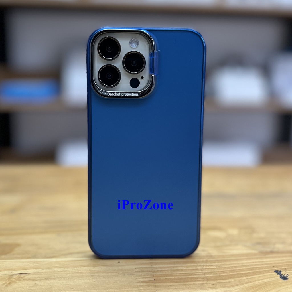 Ốp Lưng cứng nhám viền dẻo  + khung dựng cho IPhone 13 Pro Max , IPhone  12 chính hãng Likgus bảo vệ camera , chống ố