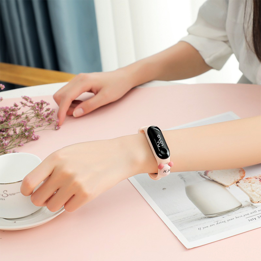 Nam nữ Đồng hồ thể thao thông thường LED Đồng hồ kỹ thuật số Cảm biến nhẹ Đồng hồ đeo tay không thấm nước | BigBuy360 - bigbuy360.vn