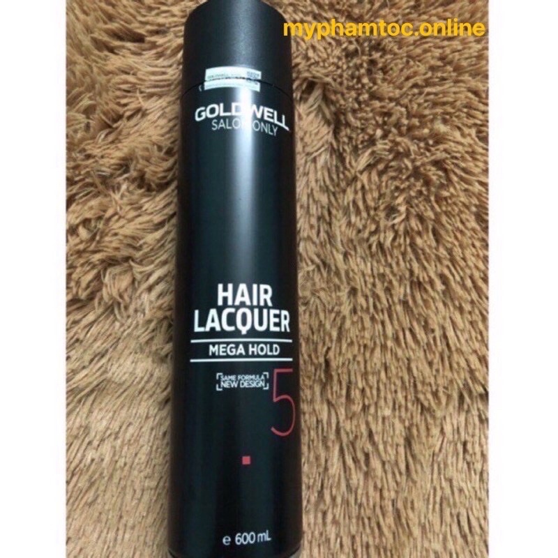 [GOLDWELL] [CHÍNH HÃNG] Keo xịt Tóc Định Hình Siêu Cứng Goldwell Salon Only Lacquer 600ml CAM KẾT CHÍNH HÃNG Ạ!