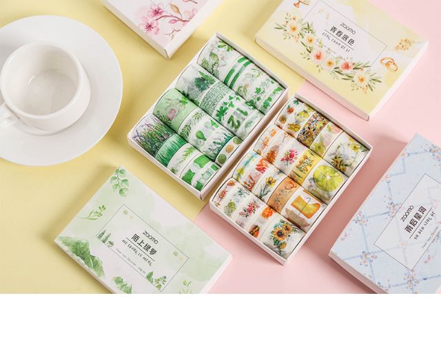 Set 20 cuộn băng dính trang trí washi tape