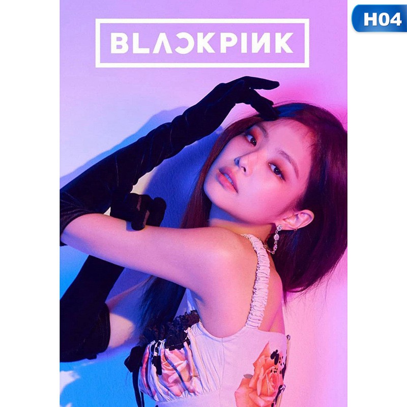 Poster in hình nhóm nhạc KPOP blackpink độc đáo