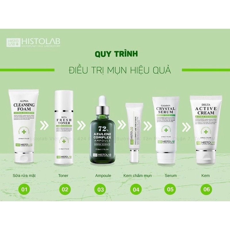 [Histolab] Kem dưỡng cho da dầu mụn Delta Active Cream  80g