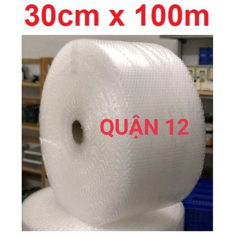 Cuộn Bóng Khí dài 100 m - Xốp Nổ - Gói Hàng - Bọc Hàng