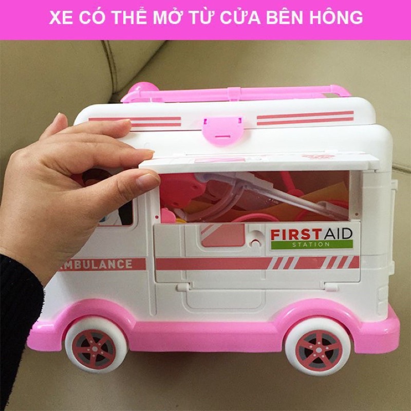 Đồ chơi bác sỹ xe cứu thương loại cao cấp