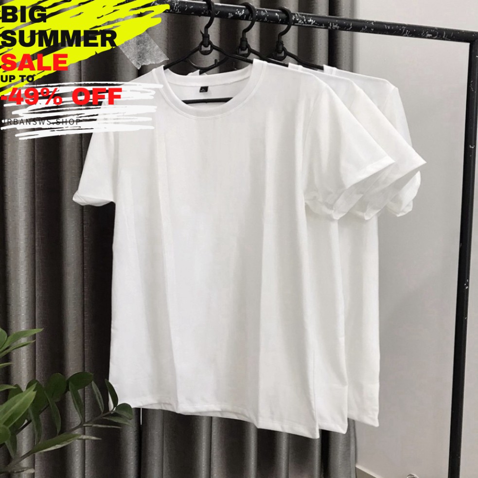 (XẢ KHO NGHỈ SHOPEE) Áo Thun Trơn Nhiều Màu T-shirt