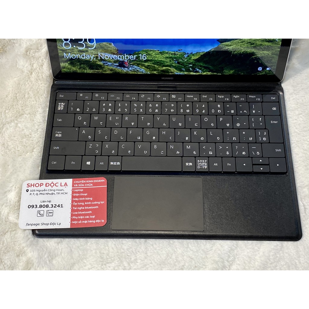 Laptop 2 in 1 HuaWei MateBook Intel Core M3 (laptop và máy tính bảng) kèm bao da bàn phím | BigBuy360 - bigbuy360.vn