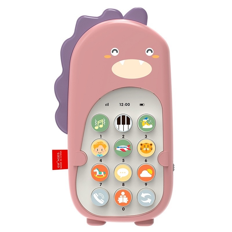 Điện thoại đồ chơi JOLLYBABY thiết kế vui nhộn dạy học cho bé tiện dụng