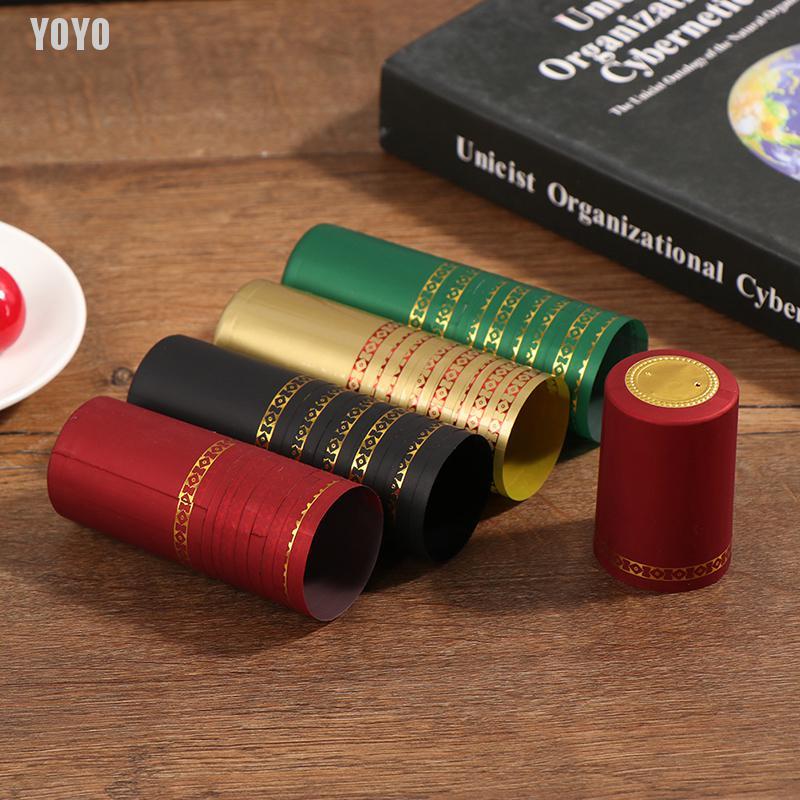 Bộ 10 vỏ bọc nút chai rượu tiện dụng