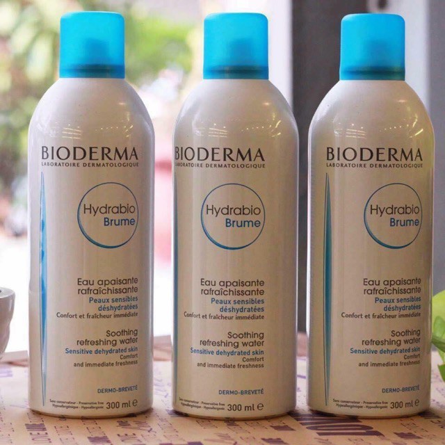 Xịt Khoáng Bioderma Hydrabio Brume 300ml Dành Cho Da Nhạy Cảm | BigBuy360 - bigbuy360.vn