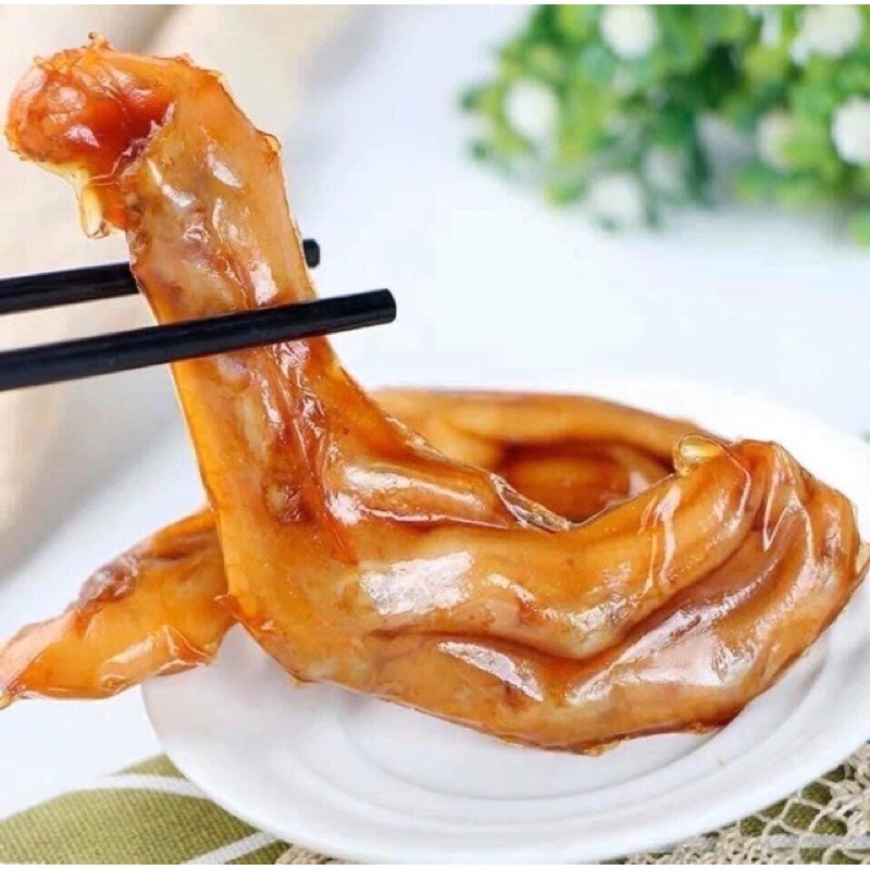 Chân vịt tứ xuyên cay dacheng ăn liền màu đỏ 1 chiếc 31.8g, đồ ăn vặt Sài Gòn vừa ngon vừa rẻ | Dacheng Food