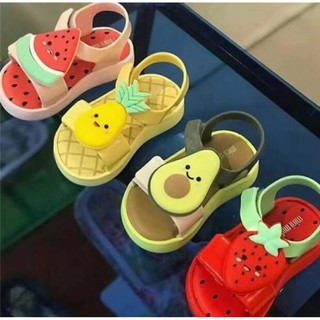 Dép sandal melissa hoa quả
