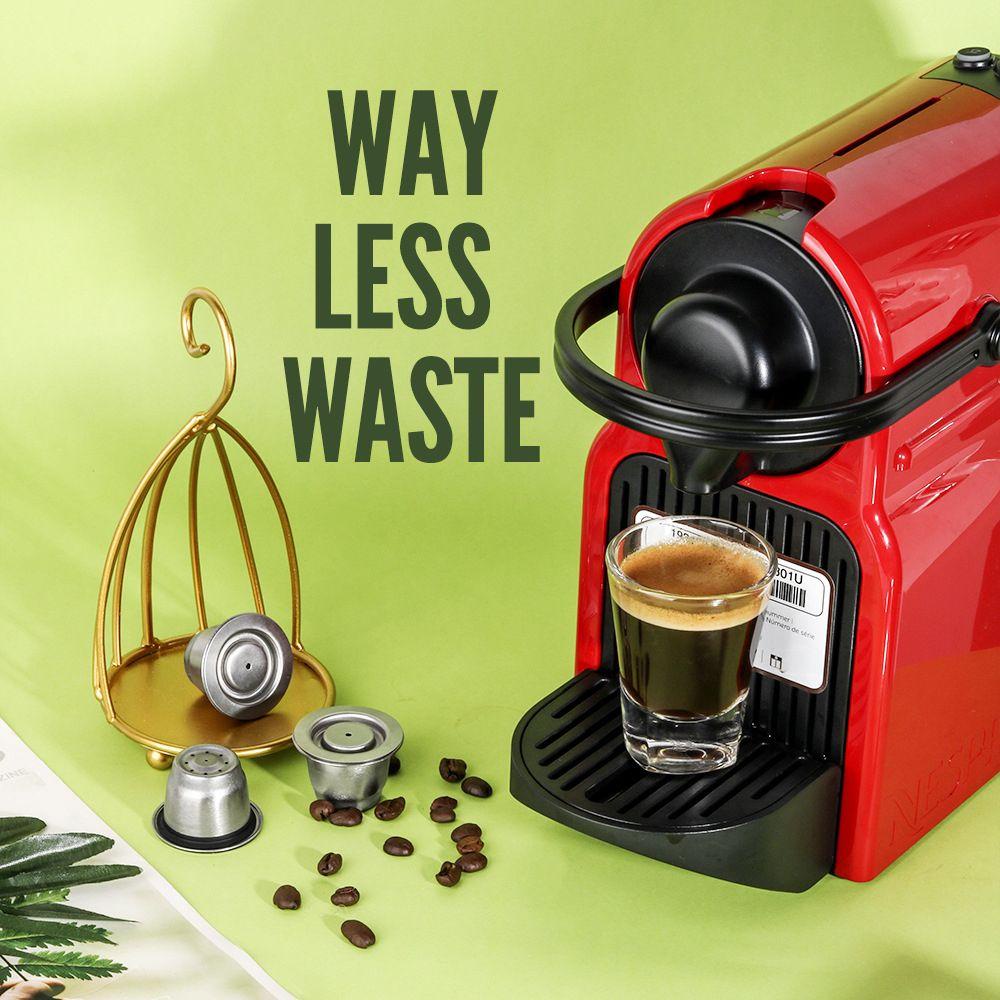 Viên Nén Cà Phê Espresso Bằng Thép Không Gỉ Tái Sử Dụng Được