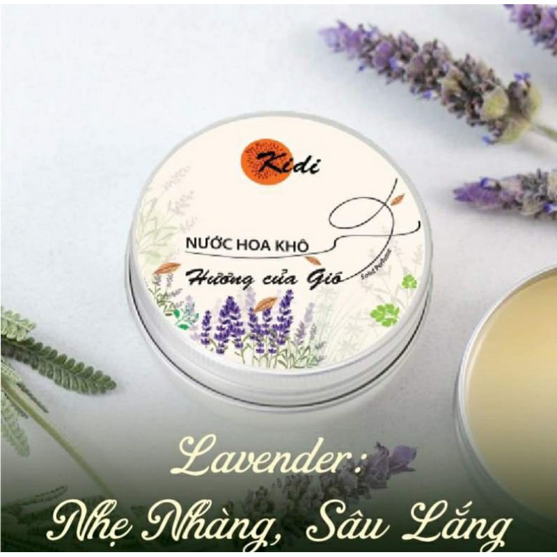 Nước hoa sáp KIDI/ALICE hộp thiếc 15G